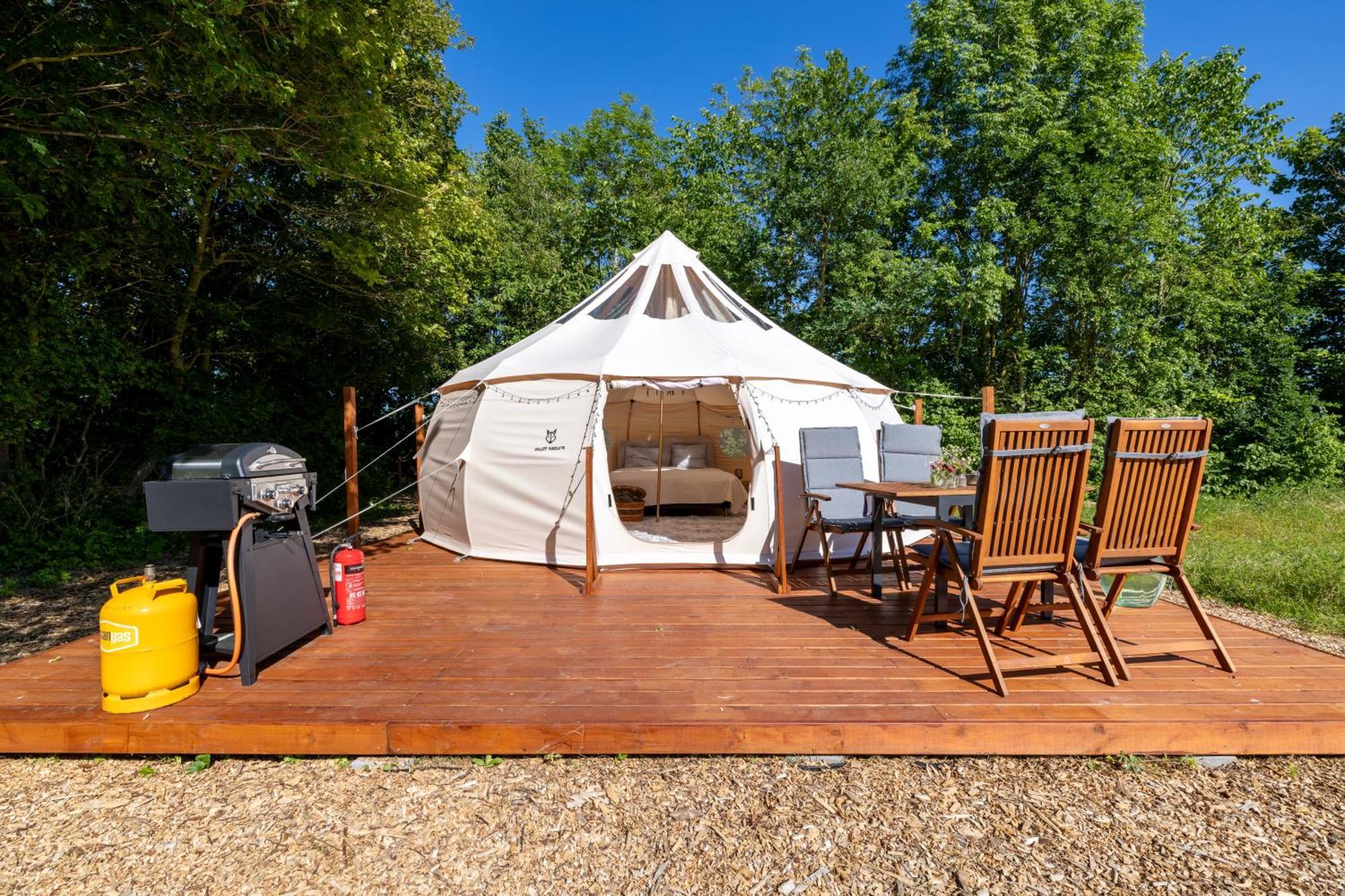 Holmegaard Vin Og Glamping Hotel Dannemare ภายนอก รูปภาพ